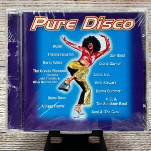 Pure Disco Various Artists CD 1996 Polydor 31453 5877-2 Grease Megamix SEALED